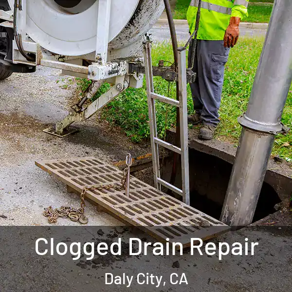  Clogged Drain Repair Daly City, CA